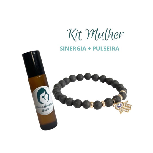 Kit Mulher - Pulseira + sinergia A Mãe M&M